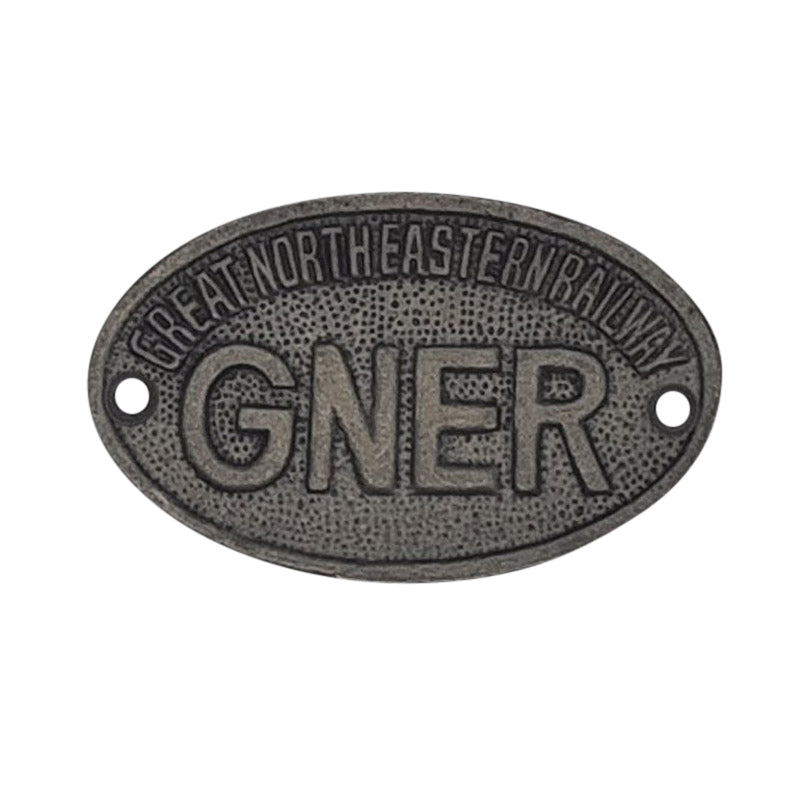 Door Sign Plaque Antique Style Cast Iron GNER
