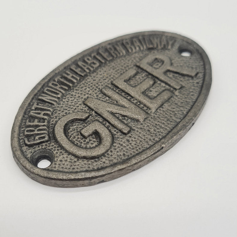 Door Sign Plaque Antique Style Cast Iron GNER