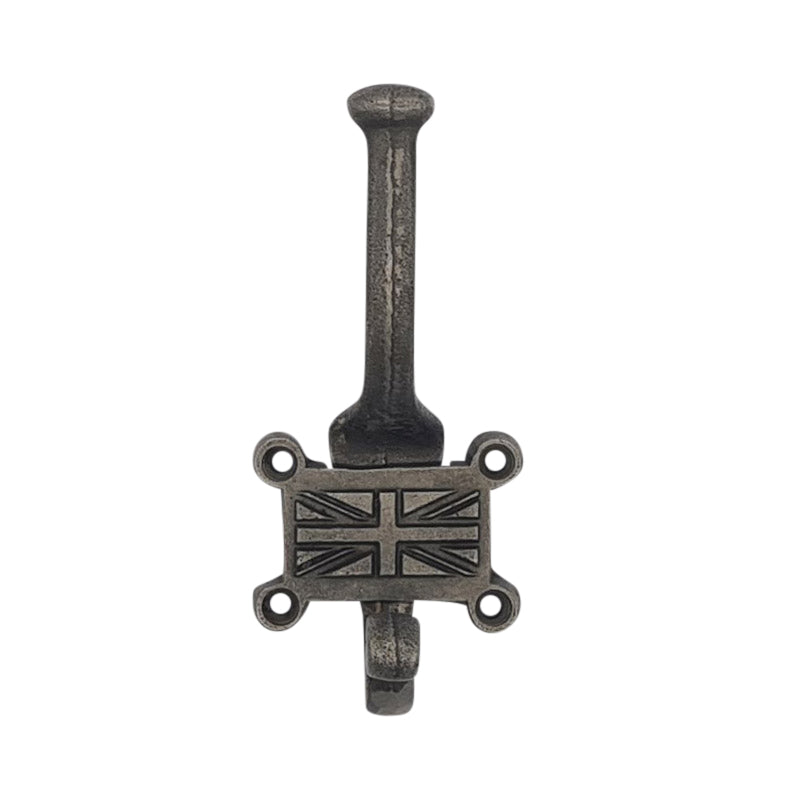 Antique Style Cast Iron Coat Hook UNION JACK – Ironware