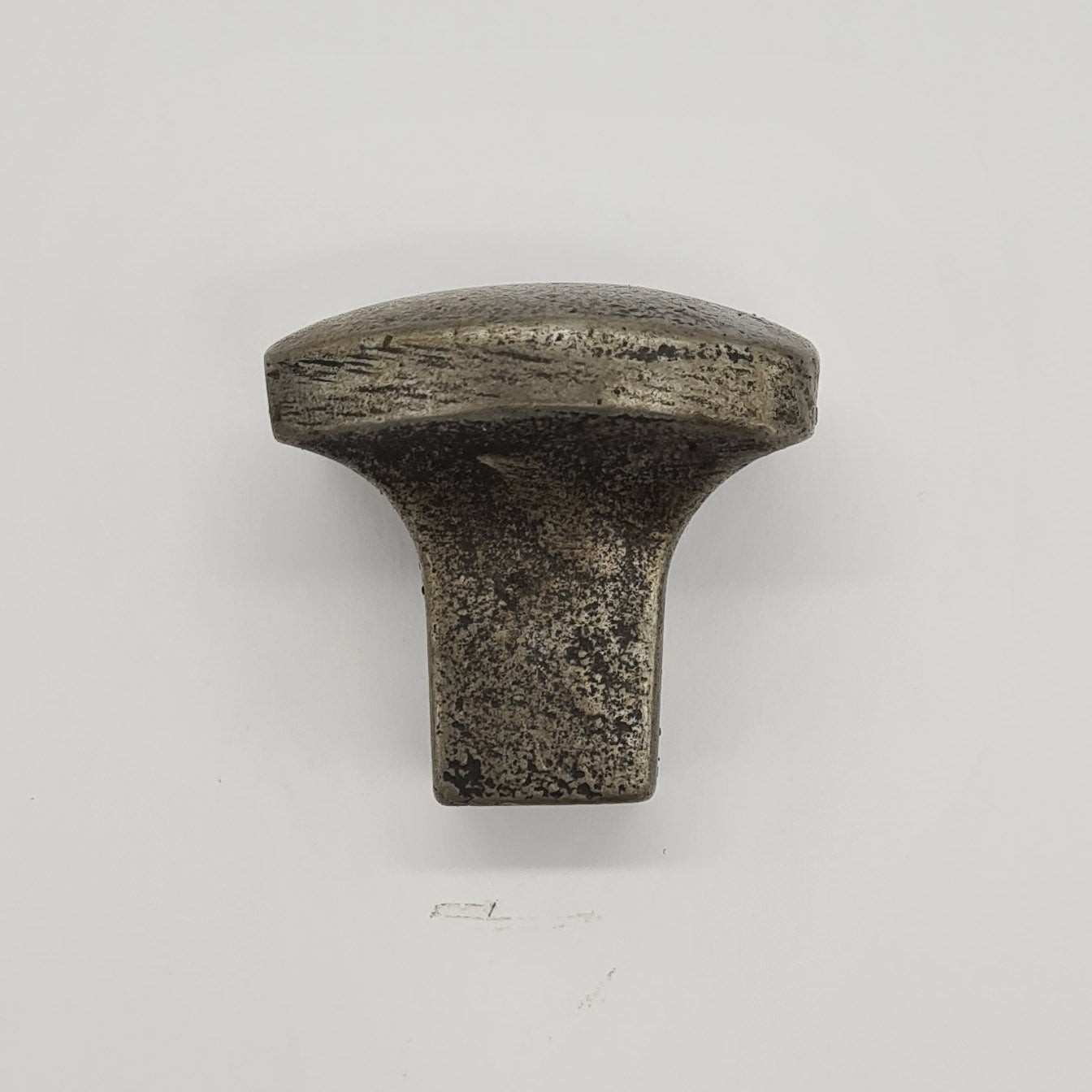 Knob BURNETT Square Antique Iron 40mm