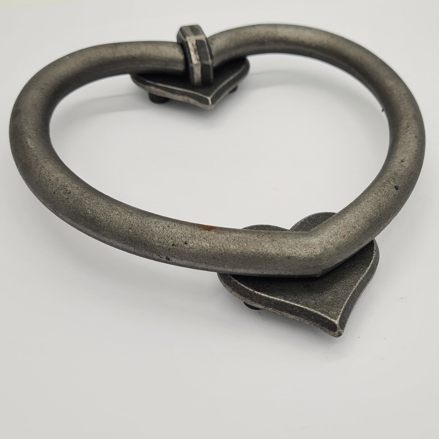 Door Knocker LOVE HEART Shape Cast Antique Iron 170mm