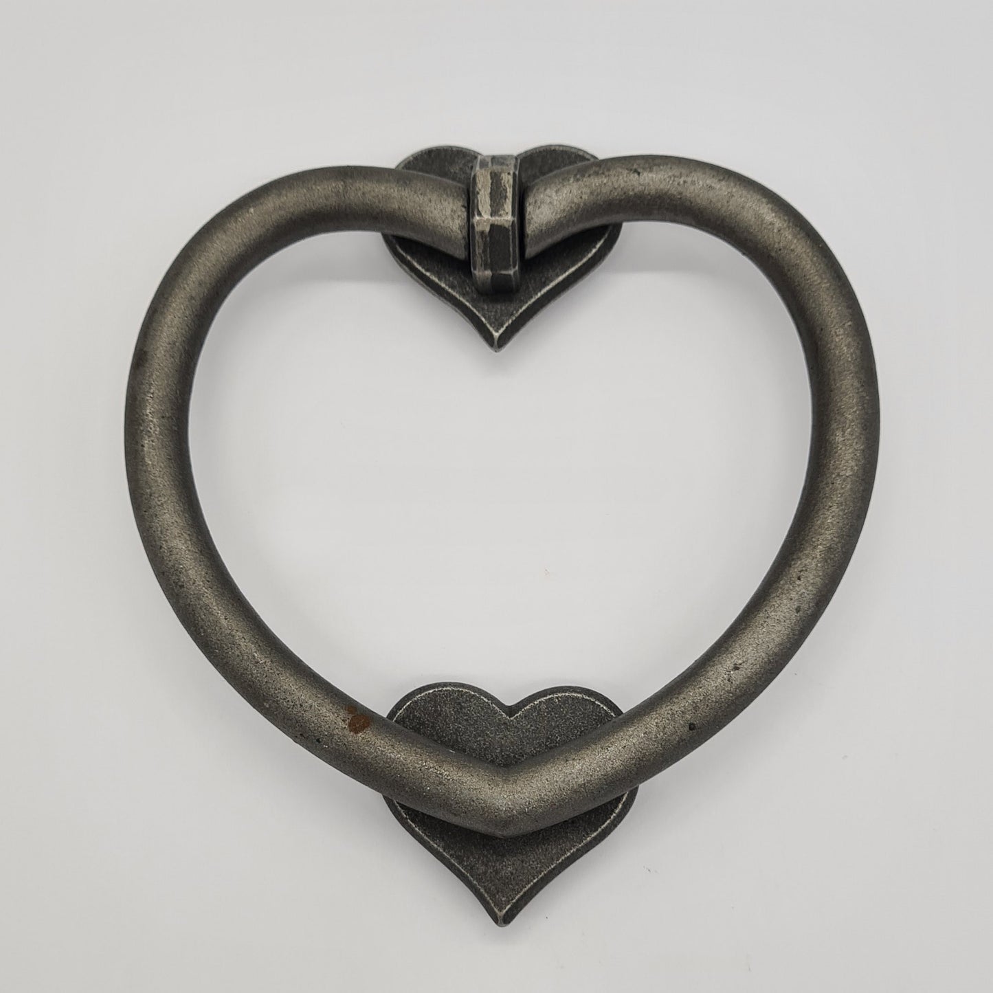 Door Knocker LOVE HEART Shape Cast Antique Iron 170mm