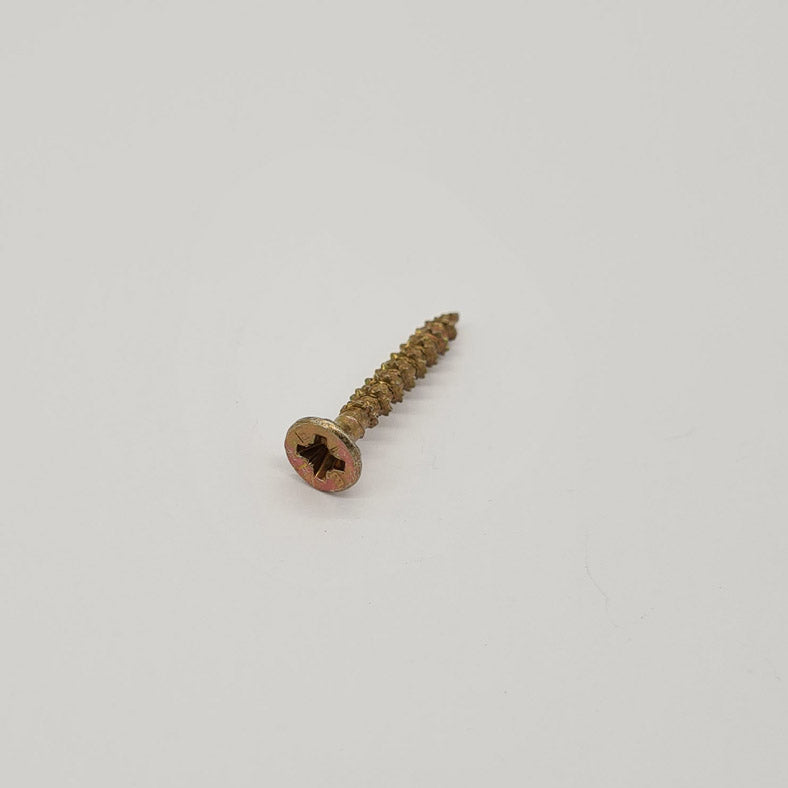 Pack of 25 Premium Multipurpose Countersunk Pozi WOODSCREWS 3.5 x 25mm