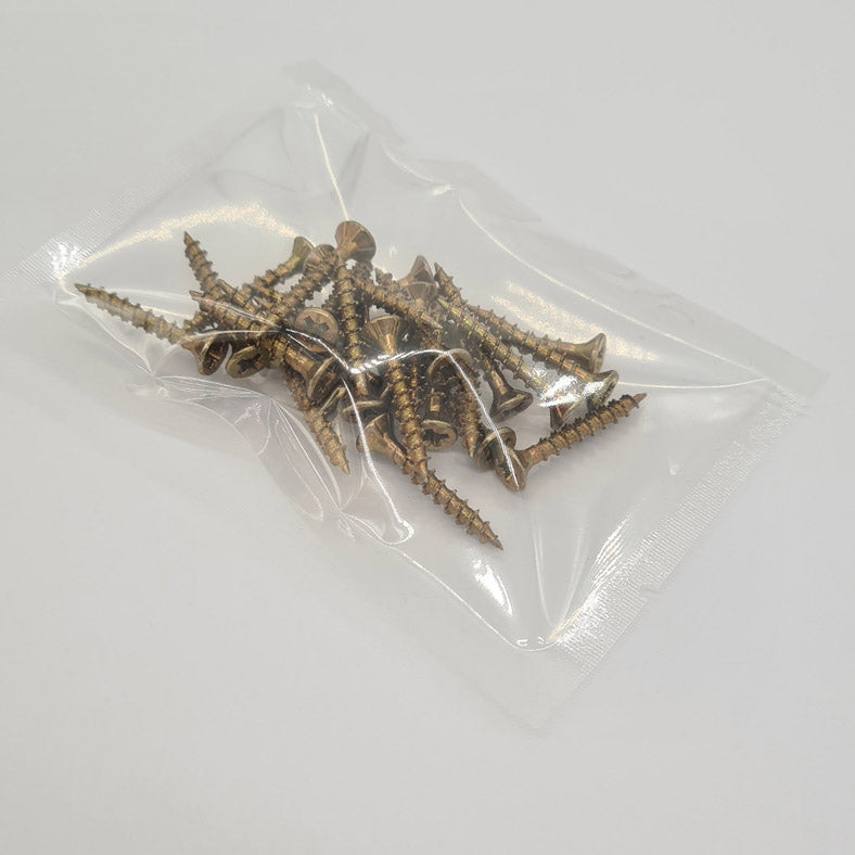 Pack of 25 Premium Multipurpose Countersunk Pozi WOODSCREWS 3.5 x 25mm