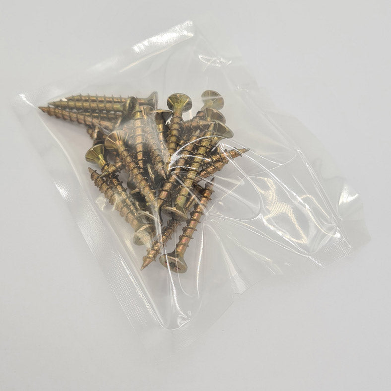 Pack of 25 Premium Multipurpose Countersunk Pozi WOODSCREWS 4.0 x 30mm
