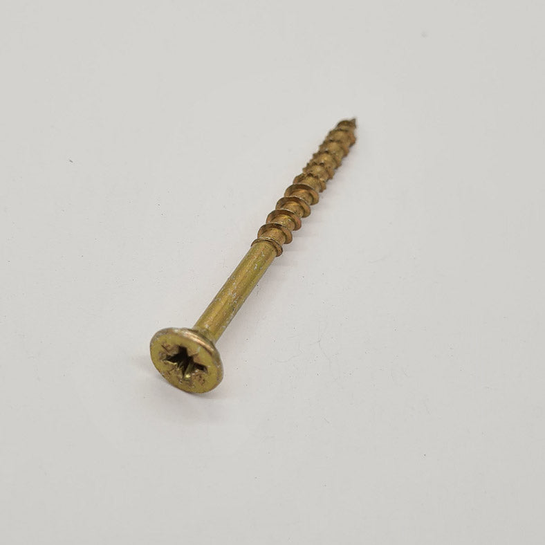 Pack of 25 Premium Multipurpose Countersunk Pozi WOODSCREWS 5.0 x 60mm