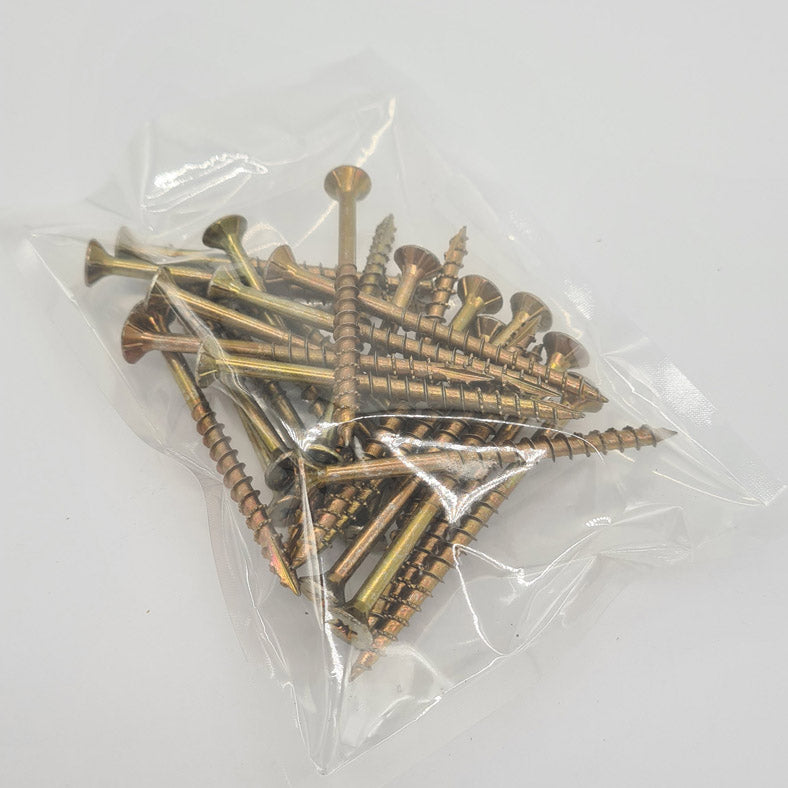 Pack of 25 Premium Multipurpose Countersunk Pozi WOODSCREWS 5.0 x 70mm