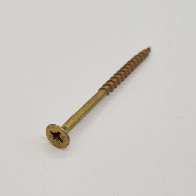 Pack of 25 Premium Multipurpose Countersunk Pozi WOODSCREWS 5.0 x 80mm