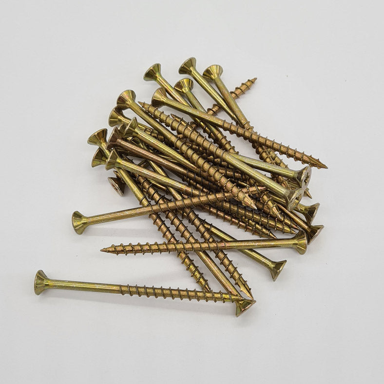 Pack of 25 Premium Multipurpose Countersunk Pozi WOODSCREWS 5.0 x 80mm