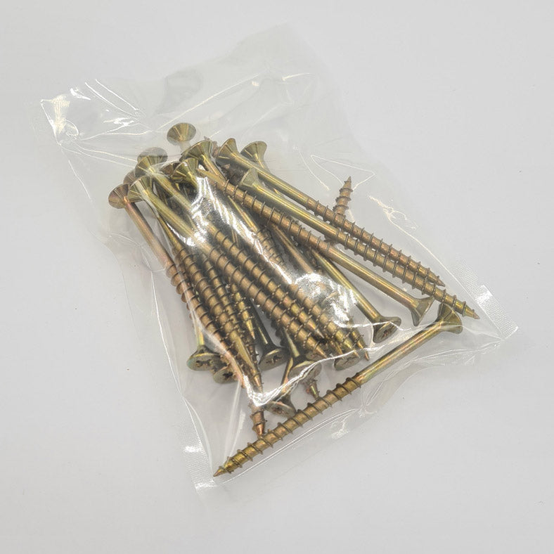 Pack of 25 Premium Multipurpose Countersunk Pozi WOODSCREWS 5.0 x 80mm