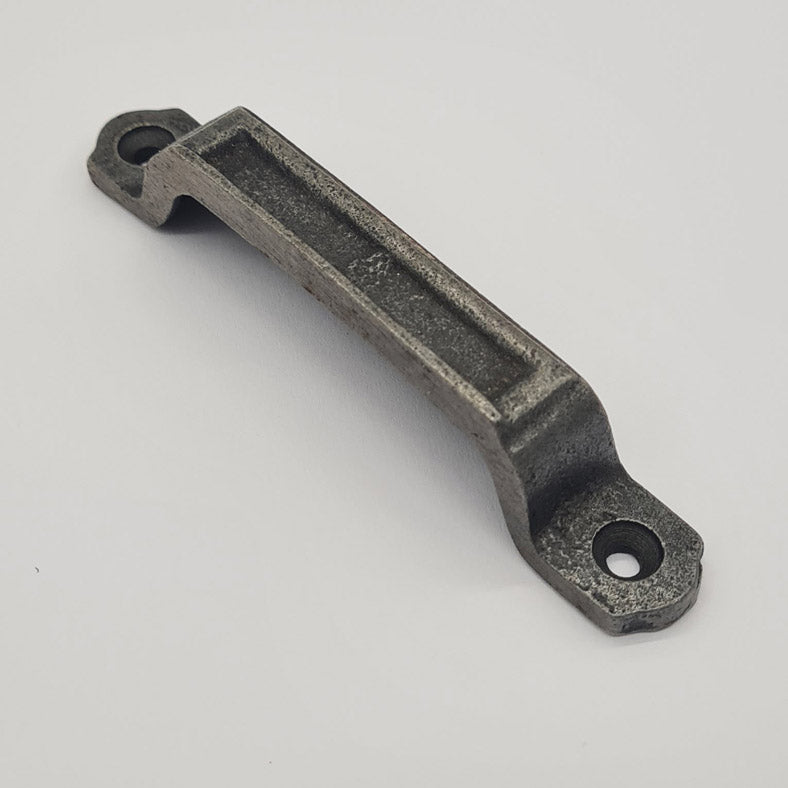 Narrow Cast Iron Rim Lock Keep Victorian Latch Lock Door Keeper 105mm x 16mm