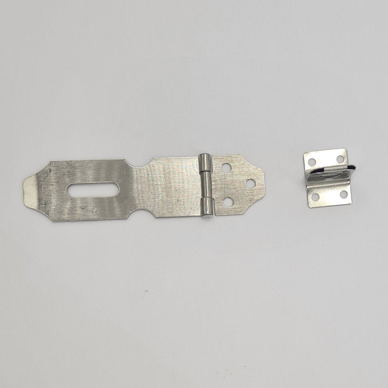 Stainless Steel Padlock Hasp and Staple 100mm (4") x 32mm