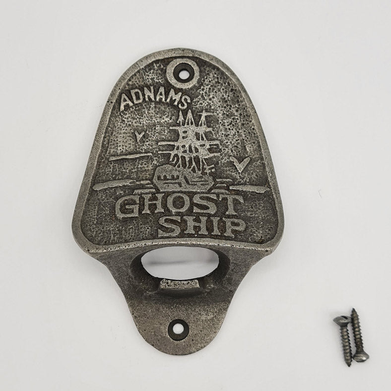 Bottle Opener Antique Style Cast Iron ADNAMS GHOST SHIP