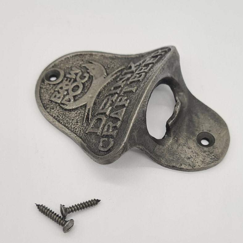 Bottle Opener Antique Style Cast Iron BREW DOG