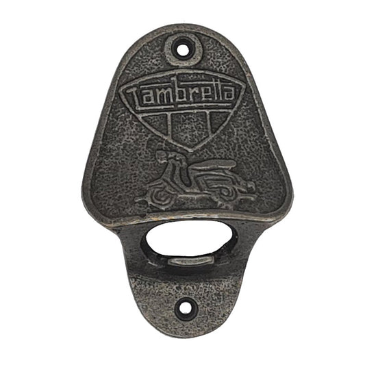 Bottle Opener Antique Style Cast Iron LAMBRETTA