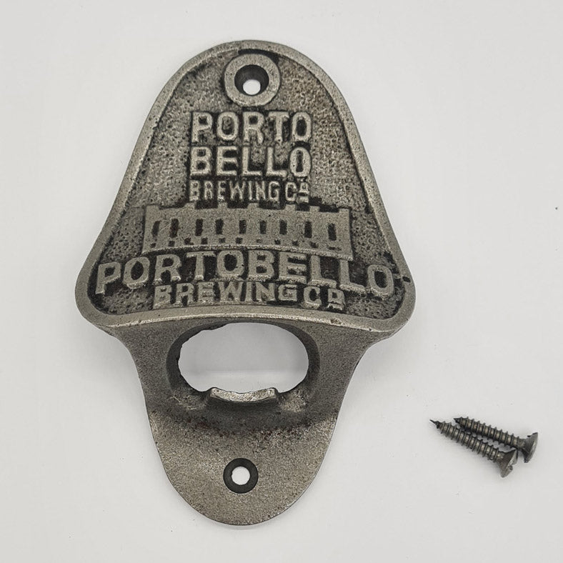 Bottle Opener Antique Style Cast Iron PORTOBELLO BREWERY