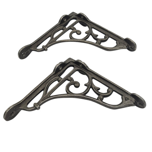 Pair of Shelf Brackets Antique Style Cast Iron HERITAGE 150 x 150