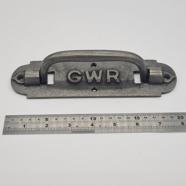 Chest Lifting Handle GWR Cast Antique Iron 200mm