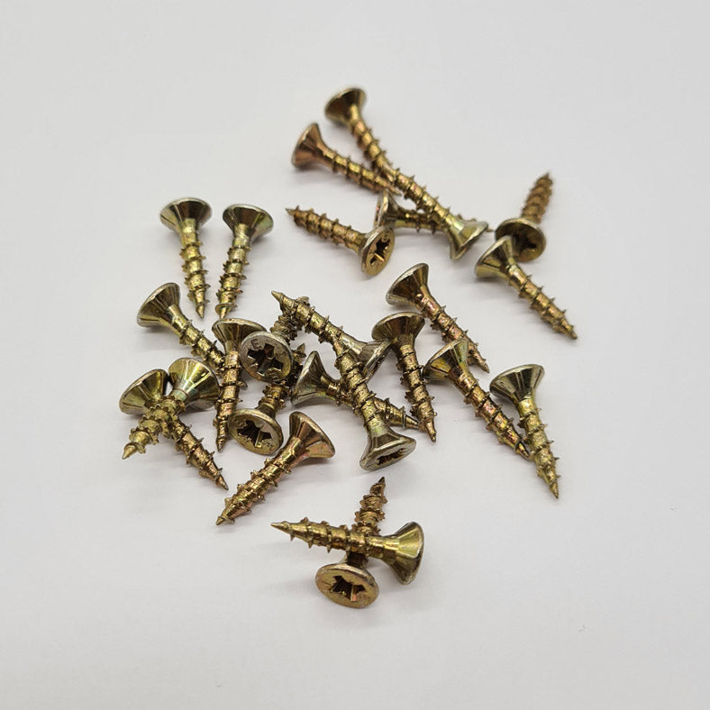 Pack of 25 Premium Multipurpose Countersunk Pozi WOODSCREWS 3.5 x 16mm