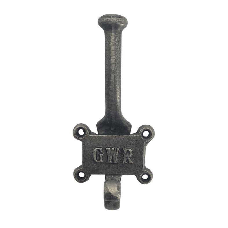 Antique Style Cast Iron Coat Hook GWR