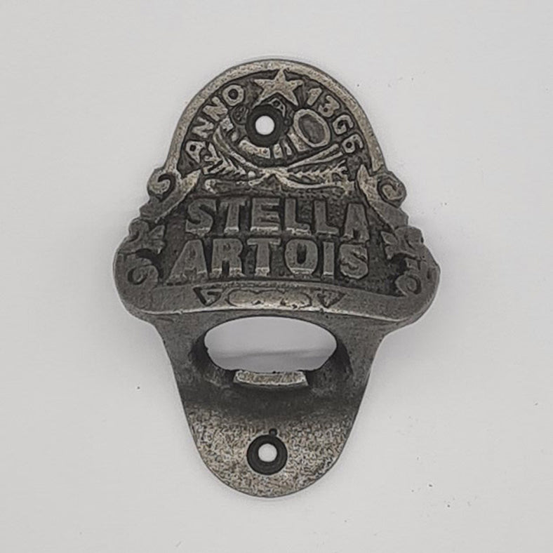 Bottle Opener Antique Style Cast Iron STELLA ARTOIS