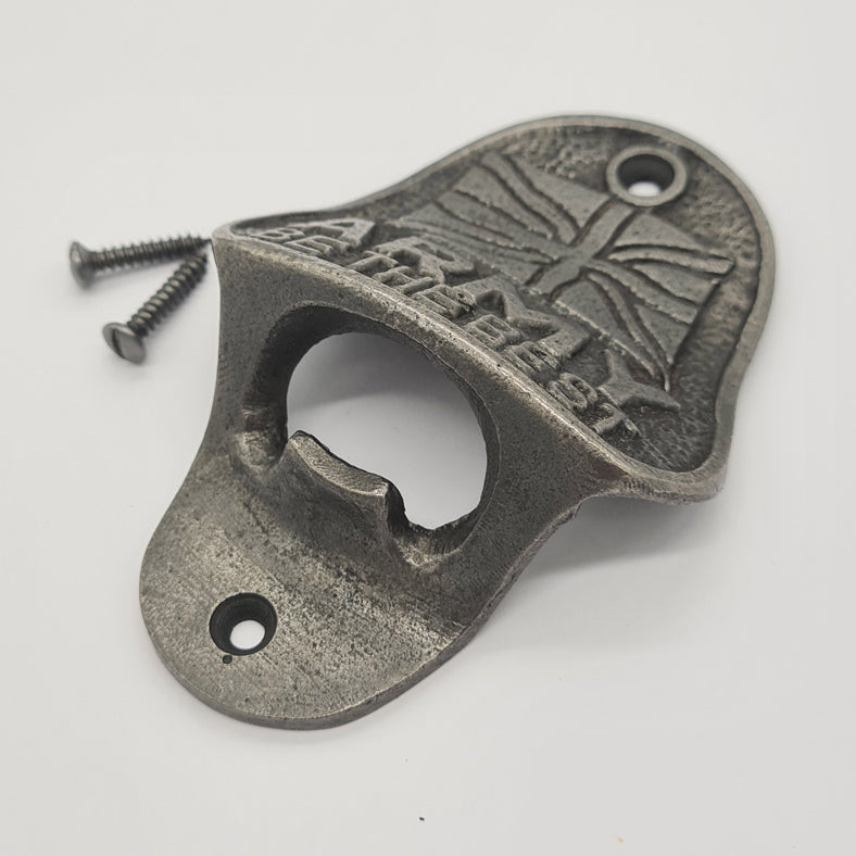 Bottle Opener Antique Style Cast Iron ARMY BE THE BEST